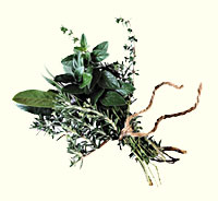 Herbal bouquets are a refreshing change from the standard hospital room floral arrangements.